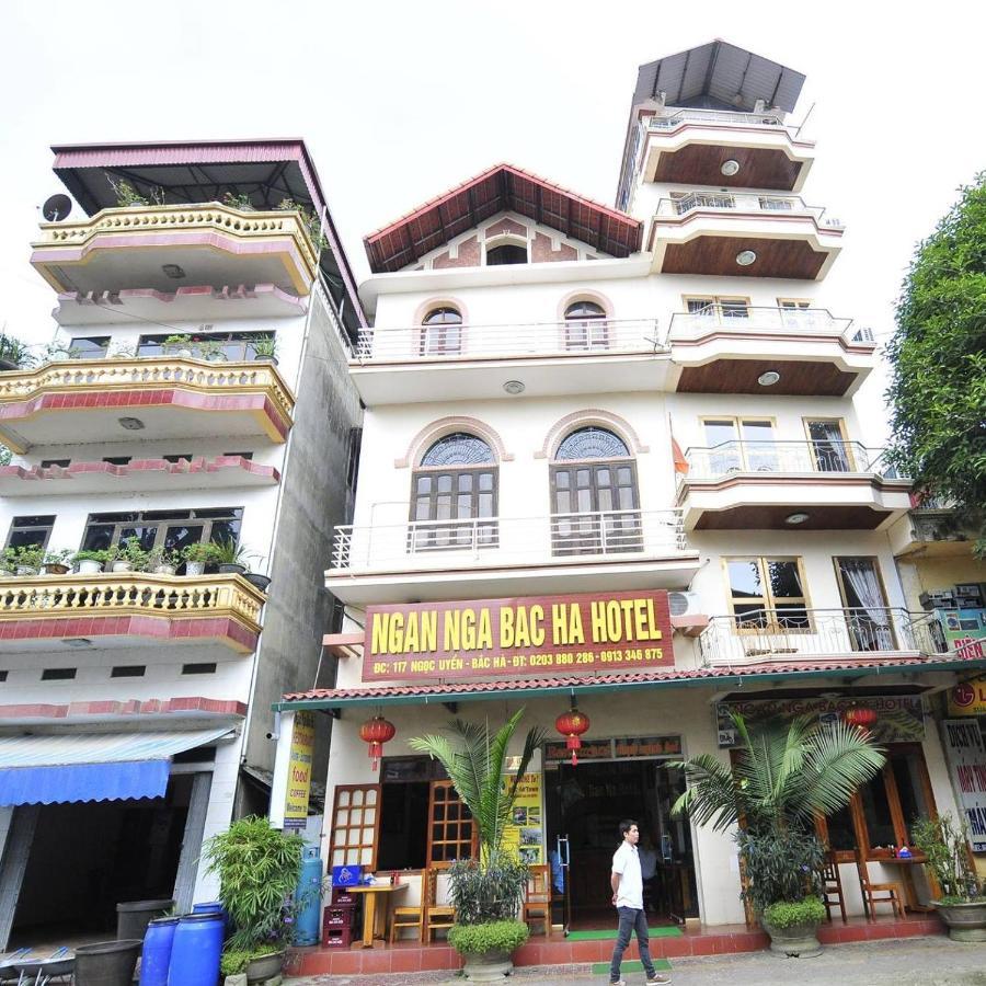 Ngan Nga Bac Ha Hotel Exterior foto